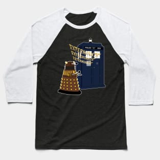 Dalek & Tardis ! Baseball T-Shirt